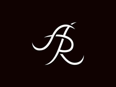 AR = A+R Monogram WIP by Kliment Kalchev A R Letters Love, A R Wallpaper, R A Logo Design, Ar Initial Tattoo, R A, R A Logo, A R Logo, Ar Letter Design, A R