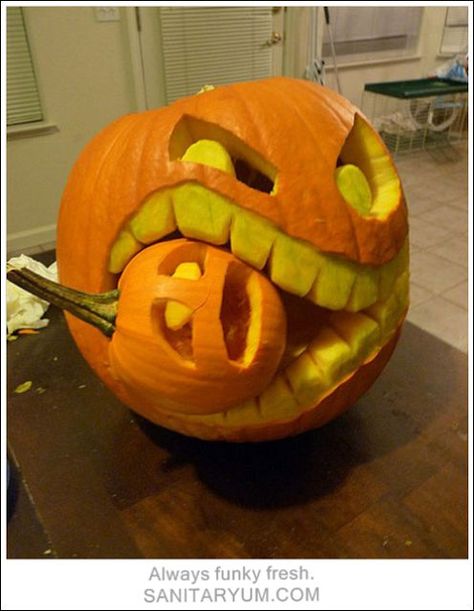 15 Pumpkin Carving Ideas That You'll Want To Try - Just Short of Crazy Easy Pumpkin Carving Patterns, Pumpkin Carving Patterns Free, No Carve Pumpkin Decorating, Creative Pumpkin Carving, Amazing Pumpkin Carving, Easy Pumpkin Carving, Scary Pumpkin Carving, Tall Pumpkin Carving, Halloween Pumpkin Carving