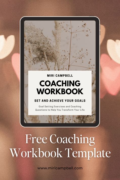 Unleash the power of our Coaching Workbook Canva Template to take your coaching business to new heights. This visually stunning and functional template will streamline your coaching process, engage your clients, and elevate your brand image. Don't miss this opportunity to transform your business today! Get your free Canva templates! Coaching Workbook, Free Canva Templates, Coaching Questions, Workbook Design, Transformational Coaching, Mental Health Posters, Email Marketing Template, Marketing Graphics, Workbook Template