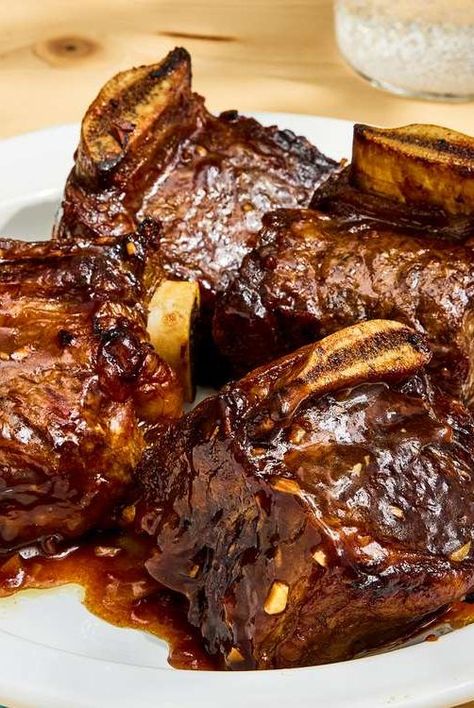 Roasted Short Ribs Oven, Bone In Beef Short Rib Recipes Oven, Bone In Beef Short Rib Recipes, Beef Ribs Recipe Oven, Short Ribs Recipe Oven, Beef Short Rib Recipes Oven, Beef Short Ribs Oven, Beef Ribs In The Oven, Short Ribs In Oven