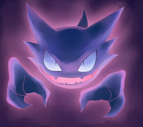 Haunter- pokemon Hunter Pokemon, Haunter Pokemon, Pokemon Lugia, Gijinka Pokemon, Pokemon Sketch, Ghost Pokemon, Ghost Type, Avatar Picture, Pokémon Art