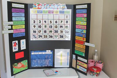 Preschool at home - daily board  Day, Weather, Letter & Number Diy Preschool Calendar, Sahm Schedule, Home Daycare Ideas, Preschool Calendar, Preschool Boards, Diy Preschool, Preschool Homeschool, Writing Blog, Life Book