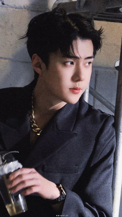 Sehun Wallpaper, Exo Kokobop, Yixing Exo, Exo Wallpaper, Dark Anime Guys, Kris Wu, Boy Models, I 8, Exo Sehun