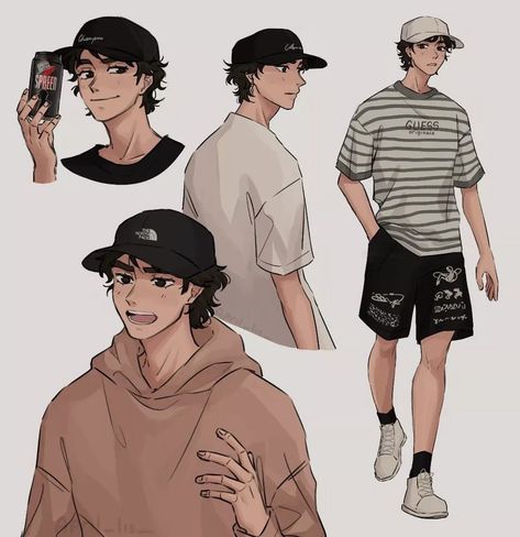 Spreen Fanart Tortillaland, Spreen Y Carrera Fanart, Spreen Fanart, W Pictures, Types Of Aesthetics, Boy Drawing, Model Sheet, Dessin Adorable, Character Design Male