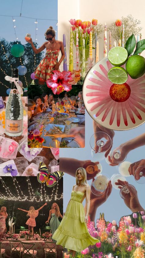 Girlies day in with flowers and spritzers Garden Party Moodboard, Midsommar Food, Friendship Tips, Flower Party Themes, Fairy Tea Parties, Bday Party Theme, Garden Party Birthday, Summer Garden Party, Dream Party