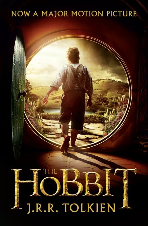 The Hobbit Book Cover, Hobbit Book, J.r.r. Tolkien, The Hobbit Movies, Bilbo Baggins, Septième Art, J R R Tolkien, Science Fiction Books, Jrr Tolkien