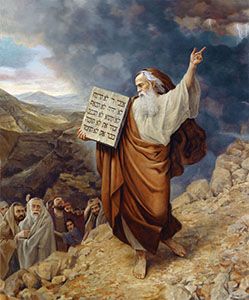 Ten commandments Image Of Jesus, Frank Dicksee, The Bible Movie, Franz Kline, Bo Bartlett, Bible Characters, Bible Pictures, Ayat Alkitab, Christian Pictures