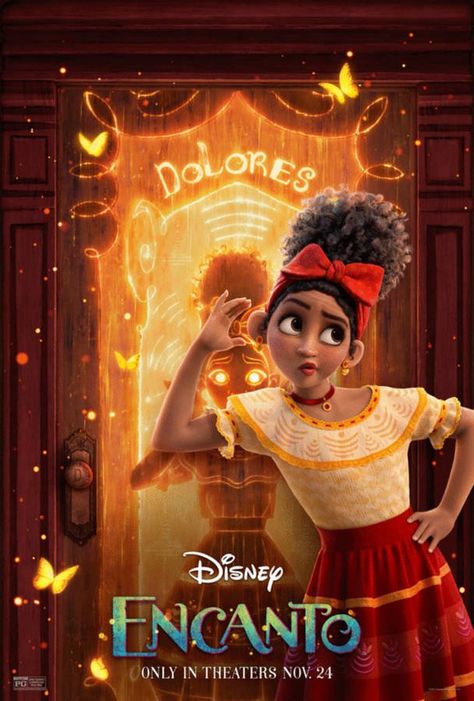 Dolores Madrigal Wallpapers Dolores Madrigal, Family Madrigal, Encanto Party, Familia Madrigal, Animation Disney, Disney Wiki, Disney Encanto, Images Disney, Walt Disney Animation Studios