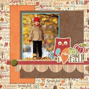 lovefall Fall Scrapbook Layouts, Kiwi Lane Designs, Halloween Layout, Halloween Scrapbook, Scrapbook Layout Sketches, Fall Scrapbook, Album Scrapbook, Scrapbook Sketches, Photo Scrapbook