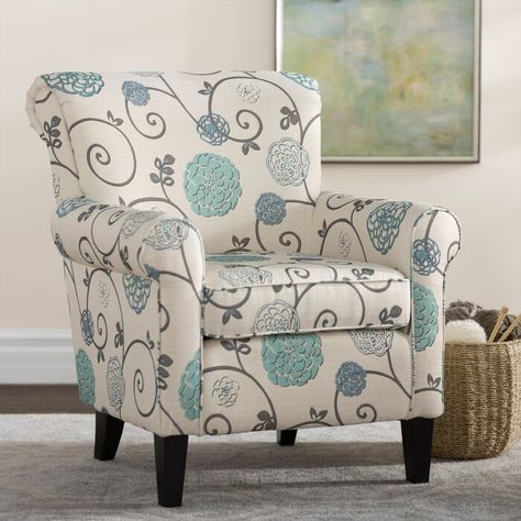 Checkered Armchair, Farmhouse Fabric, Lounge Suites, Chair White, Contemporary Fabric, Accent Arm Chairs, Christopher Knight Home, Roll Top, Club Chair