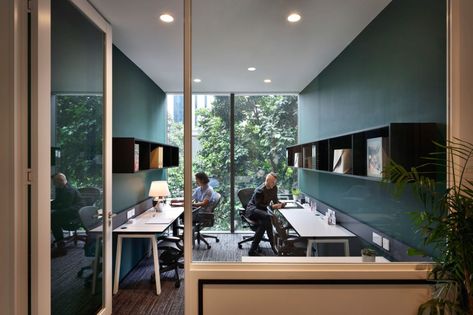 HASSELL's The Work Project coworking space | Indesignlive Coworking Design, Coworking Space Design, Private Office Space, Cool Office Space, Shared Office, Work Project, Working Space, Cool Office, Workplace Design