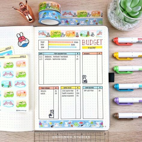 Starting my 2019 roadmap spread! This is a great way to review and track some of the major events or accomplishments that happened each… | Instagram Bullet Journal Topics, Habit Journal, Finance Bullet Journal, Bullet Journal Ideas Templates, Habit Tracker Bullet Journal, Washi Stickers, Planner Spreads, Bullet Journal Tracker, Bullet Planner