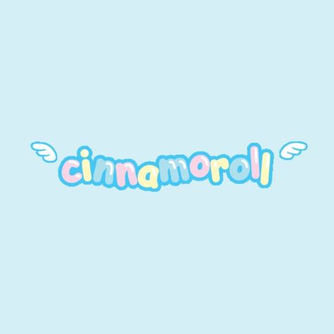 Cinnamoroll Name Tag Template, Cinnamoroll Name Tag, Cinnamoroll Design, Name Tag Templates, Bond Paper Design, Light Blue Aesthetic, Bond Paper, Cute Fonts, Name Logo