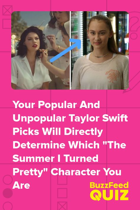 Your Popular And Unpopular Taylor Swift Picks Will Directly Determine Which "The Summer I Turned Pretty" Character You Are The Summer Turned Pretty, Summer Turned Pretty, Taylor Swift Playlist, Prove Me Wrong, Team Conrad, Russia News, The Summer I Turned Pretty, Taylor Swift Songs, Science Fiction Tv