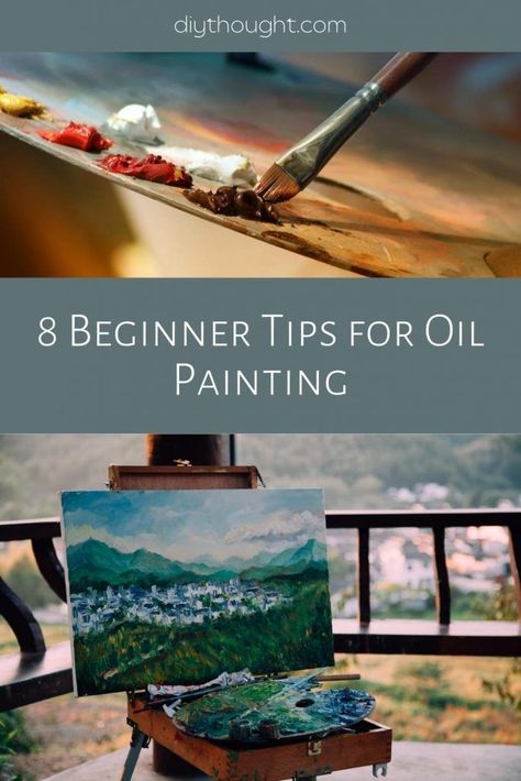 8 Beginner Tips for Oil Painting Projects To Do At Home, Painting Station, Fun Art Projects, Oil Painting For Beginners, Paint Thinner, Artist Sketches, Cool Art Projects, Diy Art Projects, What To Use