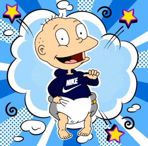 Rugrats Cartoon, Tommy Pickles, Dont Touch My Phone Wallpaper, See No Evil, Classic Cartoons, Animal Faces, Logo Sticker, Phone Wallpapers, Nickelodeon