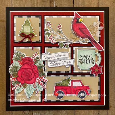 Sunshine Care Package, Christmas Sampler, Box Frame Art, Scrapbook Frames, Sampler Box, Christmas Shadow Boxes, Stampin Up Christmas, Christmas Frames, Marianne Design