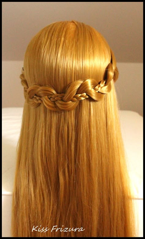 Traditional Celtic Hairstyles, Cool Hair Designs, Medieval Hairstyles, Peinados Hair Styles, Hairstyle Examples, Girl Hair Dos, Beautiful Braided Hair, Hair Inspiration Short, Cool Hair Color