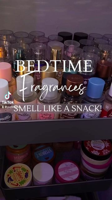 yummiee on Instagram: "My favorite fragrances for bed that keep me smelling like a whole snack 😍🤤☁️ When I tell people I wear fragrances to bed they are shocked 😭 but I’m telling you it’s a game changer! What’s your favorite bedtime scent ?! 👀" Edgars Haircut, Bath And Body Work, Perfume Body Spray, Body Hygiene, Body Smells, Perfume Scents, Perfume Lover, Body Care Routine, Sweet Fragrances