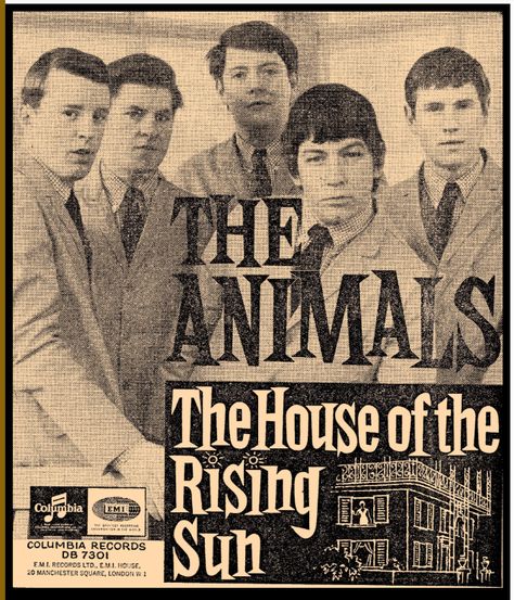 Sun Poster, House Of The Rising Sun, 1960s Music, The Rising Sun, Columbia Records, Rising Sun, Animal House, Room Posters, Graphic Poster