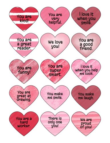 Spread the Love With Daily Compliment Removable Heart Labels Gifts To Best Friend, Valentine Notes For Friends, Valentines Gift Ideas For Friends Diy, Cute Compliments For Friends, Compliments For Bf, Compliments To Give Your Boyfriend, Cute Notes For Best Friends, Diy For Best Friend, Cute Notes For Friends