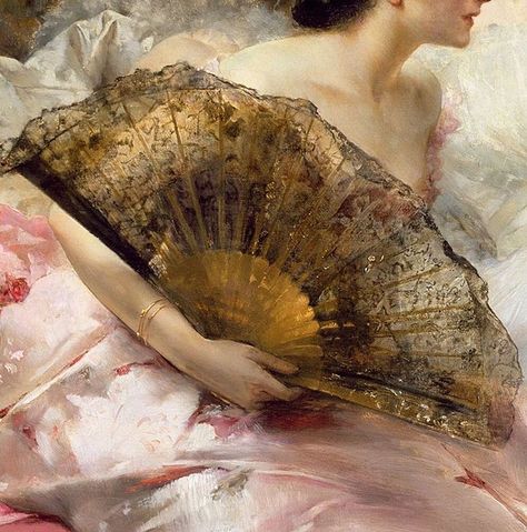 413 Likes, 13 Comments - ............................. (@elesium) on Instagram: “Conrad Kiesel- 1846-1921. Detail of a painting . Discovered on Pinterest. I'm unaware of this…” Classic Paintings, Old Paintings, Ethereal Art, Pastel Wallpaper, Detail Art, Classical Art, Land Art, Gustav Klimt, Old Art