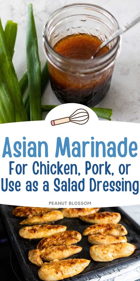 Asian Pork Marinade Recipes, Asian Pork Marinade, Asian Marinade For Pork, Asian Chicken Marinade, Pork Marinade Recipes, Asian Marinade For Chicken, Asian Marinade, Asian Salad Dressing, Vegetarian Pasta Salad