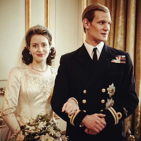 The Crown Claire Foy Matt Smith Claire Foy And Matt Smith The Crown, The Crown Elizabeth And Philip, Elizabeth And Philip, Matt Smith The Crown, The Crown Elizabeth, Medici Masters Of Florence, Crown Netflix, The Crown Series, Little Dorrit