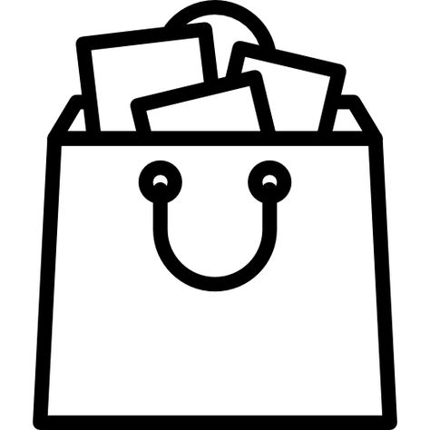 Shopping bag free vector icon designed by Darius Dan Wooden Tv Stands, Store Icon, Bag Icon, Shop Icon, Iphone Icon, Animated Icons, Instagram Icons, All Icon, Icon Font