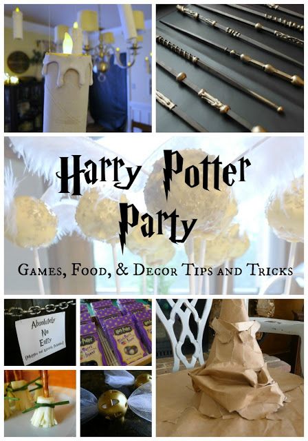 That Mommy Blog: Harry Potter Party: Games, Food, and Decor Harry Potter Motto Party, Hogwarts Halloween, Harry Potter Weihnachten, Baby Harry Potter, Harry Potter Party Games, Quidditch Game, 1st Birthday Party Games, Hogwarts Party, Harry Potter Halloween Party