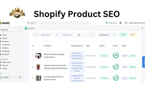 Boost your product SEO Score with the right keywords. #SEO #seoservices #shopifysalesboosting #shopify #shopifymarketing #shopifysales #ecommercebusiness #ecommercestore Instagram Boost, Ecommerce Store, E Commerce Business, Seo Services, Marketing, On Instagram, Quick Saves, Instagram