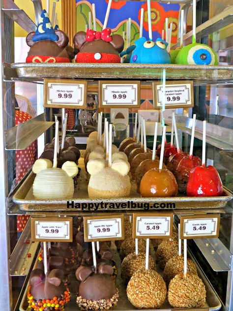 Disney Carmel Apple, Disneyland Candy Apples, Disneyland Caramel Apples, Mickey Caramel Apples, Mickey Candy Apples, Gourmet Candy Apples Ideas, Disney Candy Apples, Disney Caramel Apples, Halloween Caramel Apples Ideas