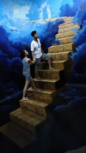 3d Corner Wall Painting, Selfie Point Ideas For Cafe, Selfie Point, 3d Art Museum, Selfie Studio, Cloud Theme, Mural 3d, Photography Location, Fantasy Rooms