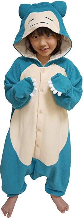 Amazon.com: SAZAC Kigurumi - Pokemon - Snorlax - Onesie Jumpsuit Halloween Costume - Kids Size (5-9 Year Old) Blue: Clothing Snorlax Costume, Squirtle Costume, Pokemon Kigurumi, Pokémon Snorlax, Pokemon Halloween Costume, Original Halloween Costumes, 3 People Costumes, Pokemon Themed Party, Lego Film