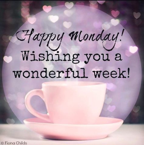 Happy Monday! Wishing all my pinner friends a great week! #MondayMotivation #HereWeGoAgain #Pinspiration www.happyhealthysmart.blogspot.com Happy Maandag, Monday Morning Wishes, Happy Monday Images, Monday Wishes, Monday Pictures, Happy Monday Quotes, Happy Monday Morning, Monday Images, Monday Morning Quotes