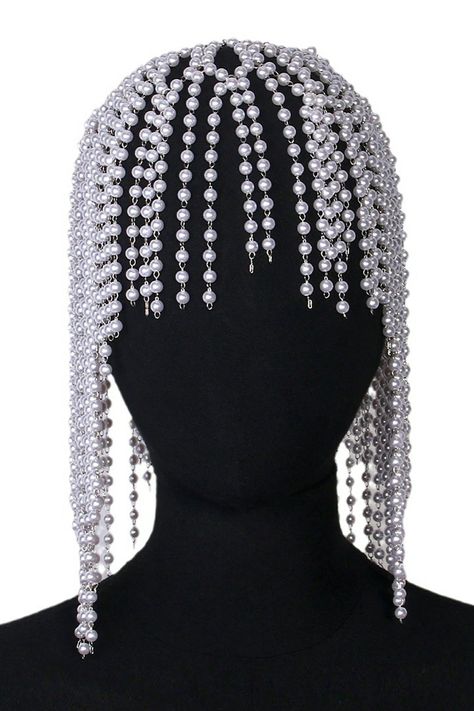 Elevate your style with our Pearl Fringe Hairband, a perfect blend of elegance and charm. Adorned with lustrous pearls and playful fringe, this accessory adds a touch of glamour to any look. Crafted with exquisite materials, it enhances your allure and is perfect for various occasions, from casual gatherings to special events, making you the center of attention with a touch of sophistication. Pearl Fringe, Jewelry Bride, Test Shoot, Bride Headpiece, Headpiece Jewelry, Mesh Mini Dress, Unique Hats, Roaring 20s, Headpiece Wedding