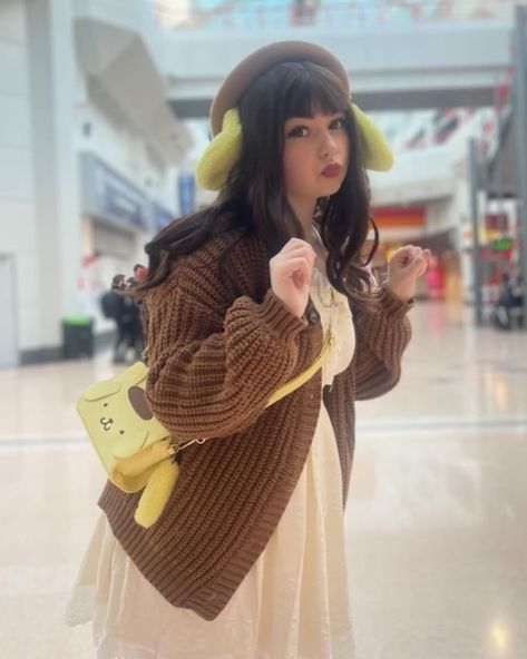 “Let’s go out!” ✧･ﾟ: *✧･ﾟ:* ✧･ﾟ: *✧･ﾟ:* ✧･ﾟ: *✧･ﾟ:* Had sm fun at #megacon , so lovely to see everyone again!! ♡ Character: pompompurin ♡ #pompompurin #pompompurincosplay #sanrio #sanriocosplay #cosplay Pom Pom Purin Cosplay, Pompompurin Outfit Ideas, Pompompurin Costume, Halloween Pompompurin, Pompompurin Cosplay, Pompompurin Outfit, Sanrio Cosplay, Pom Purin, Hallowen Ideas