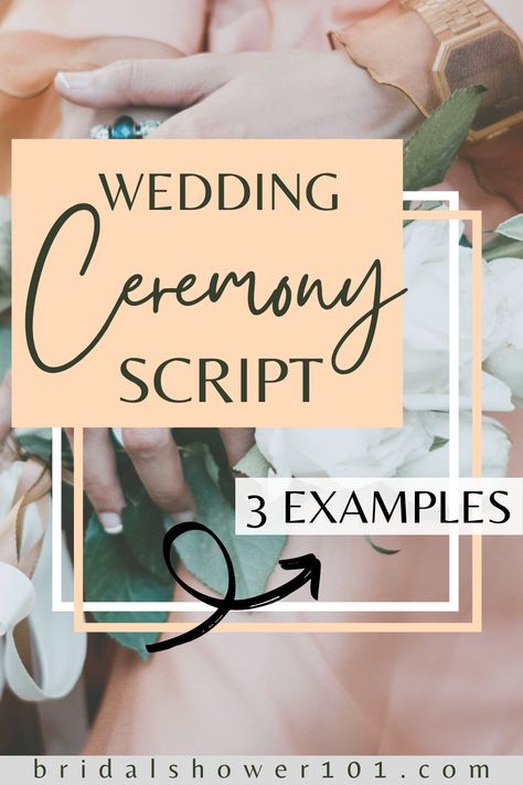 Wedding ceremony script ideas wth three amazing examples. #wedding #officiant #ceremony Wedding Officiant Script Order, Wedding Officiant Script Template, I Dos Script Wedding, Flow Of Wedding Ceremony, Marriage Officiant Outfit, Modern Wedding Officiant Script, Wedding Ceremony Officiant Ideas, Symbolic Ceremony Wedding, Tips For Officiating A Wedding