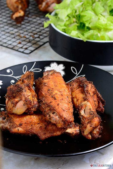 Crispy Oven Roasted Turkey Wings Marinade For Turkey Wings, Crispy Turkey Wings, Cooking Turkey Wings In Oven, Oven Turkey Wings Recipe, Roasted Turkey Wings Oven, Turkey Wings In Oven, Turkey Legs And Wings Oven Baked, Turkey Wings And Rice Oven Baked, Southern Baked Turkey Wings