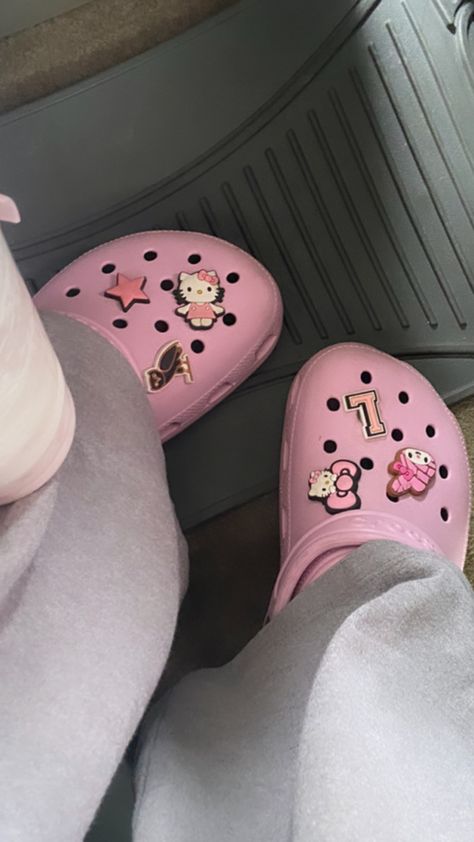 Stucco Crocs, Architectural Finishes, Pink Crocs, Crocs Fashion, Pink Lifestyle, Dr Shoes, Pretty Shoes Sneakers, Shoe Wishlist, The Aesthetics