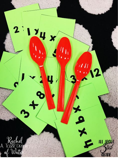 Fun Multiplication Games, Multiplication Facts Games, Fact Fluency Games, Multiplication Facts Practice, Learning Multiplication, Math Fluency, Multiplication Games, Summer Math, Math Multiplication