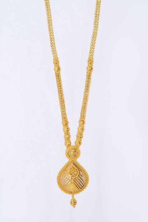 Longset 19 - Samanta Jewellers Gold Long Necklace Designs, Long Necklace Gold Indian, Long Necklace Designs, Wedding Necklace Gold, Dna 3d, Gold Neckles, Necklace Designs Gold, Gold Haram Designs, Necklace Gold Jewelry