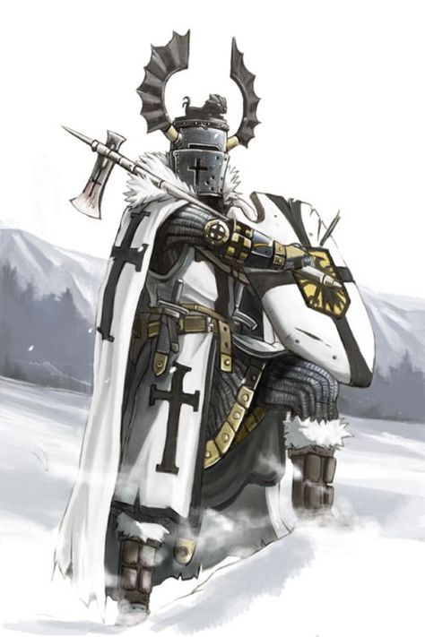 teutonic knight Knight Orders, Armor Medieval, Knight Tattoo, Crusader Knight, Mountains Forest, Heroic Fantasy, Knight Art, Knight Armor, Medieval Armor