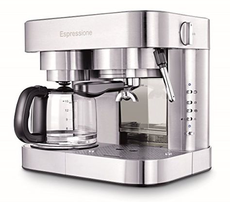 Stainless Steel Coffee Maker, Espresso Pods, Cappuccino Machine, Best Coffee Maker, Coffee And Espresso Maker, Best Espresso, Glass Carafe, Italian Coffee, Espresso Maker