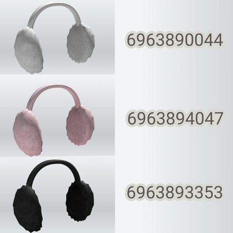 Berry Avenue Earmuffs Codes, Bloxburg Earmuffs Codes, Roblox Earmuffs Codes, Brookhaven Code Accessories, Wayang Kulit Puppet Pattern, Cute Earmuffs, Roblox Id Codes, Phone Codes, Fur Earmuffs