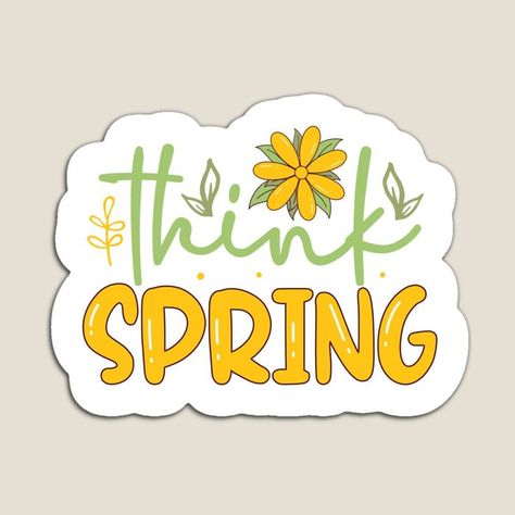 Spring Sticker Ideas, Cute Spring Stickers, Spring Stickers Aesthetic, Happy Spring Images, Spring Drawings, Gift To Your Best Friend, Spring Graphics, New Month Wishes, Spring Stickers