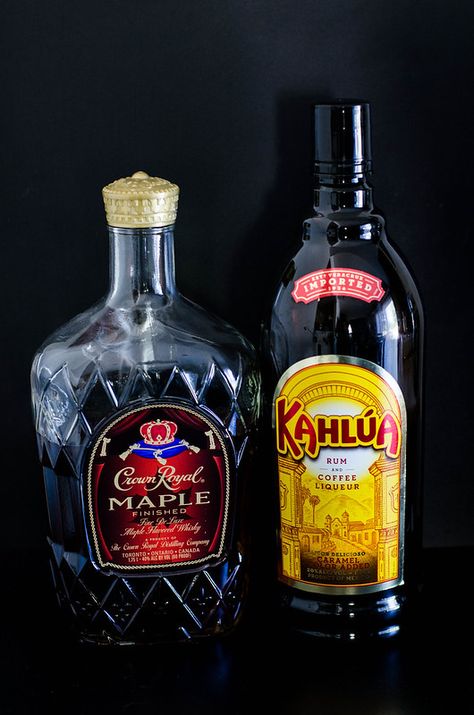 Maple Drinks, Crown Drink, Alcohol Design, Crown Royal Drinks, Maple Whiskey, Alcholic Drinks, Whisky Drinks, Coffee With Alcohol, Strong Drinks