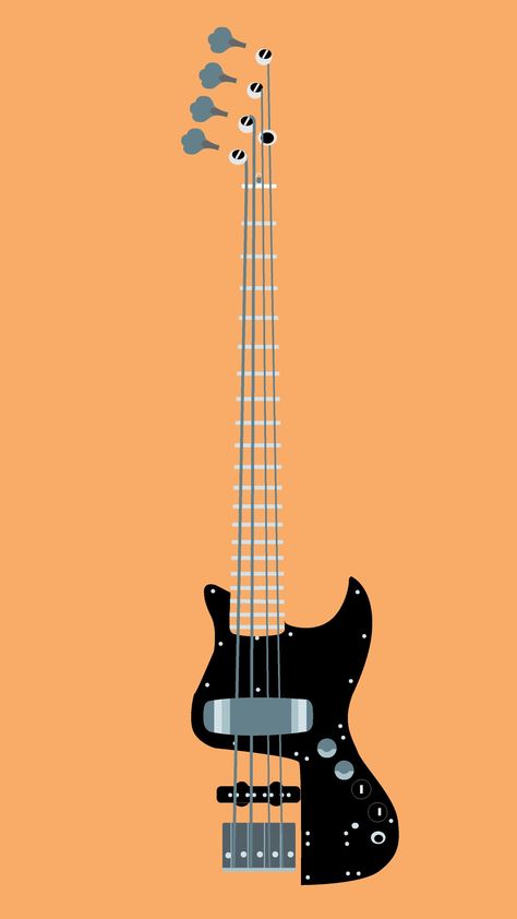 Bass Guitar Wallpaper Iphone, Bassist Wallpaper, Guitar Wallpaper Art, Bass Guitar Wallpaper, Bass Wallpaper, Guitar Wallpaper Iphone, Wallpaper Guitar, Bass Guitar Art, Guitar Wallpaper