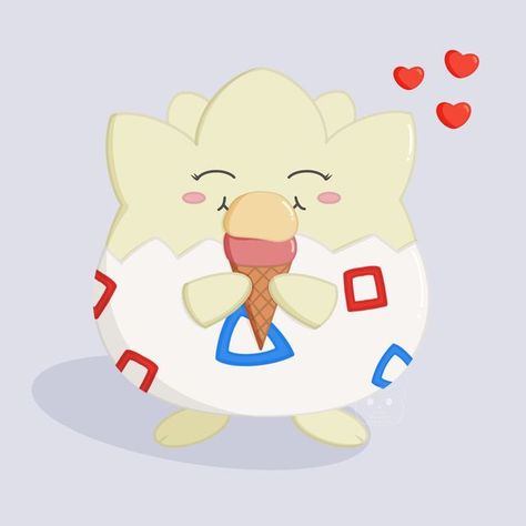 Hello hello! Who doesn't love a cute Togepi? 🥰🥰 This is my entry for week 3 of #sweetestsummer23 - Pokemon + Ice cream #pokemonillustration #pokemon #pokemonart #togepi #icecreamart #icecream #foodillustration #cuteart #artoninstagram #art #artwork #digitalart #kawaiiart #digitalillustration #digitaldrawing #kawaii #kawaiiaesthetic #cuteartwork #kawaiiartist #drawing #sketchbook #artistsoninstagram #fun #adorable #cuteillustration Togepi Wallpaper Iphone, Togepi Pokemon Wallpaper, Cute Oshawott, Pokémon Togepi, Togepi And Pikachu, Ice Cream Art, Kawaii Aesthetic, Pokemon Pictures, Kawaii Art