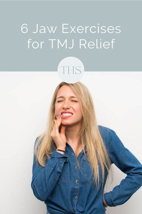 6 Effective Jaw Exercises for TMJ Relief | The Health Sessions Jaw Exercises Tmj, Tmj Exercises, Tmj Relief, Jaw Exercises, Mobility Exercises, Health